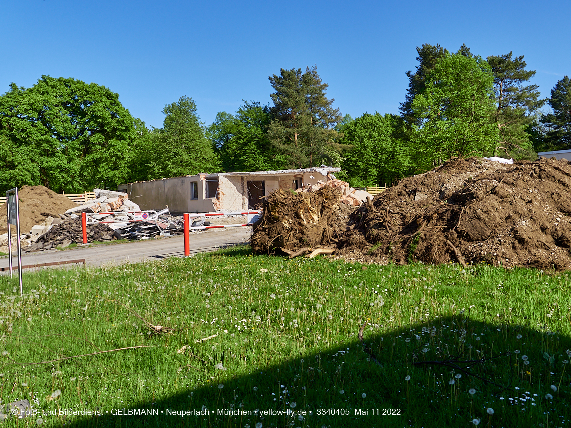 11.05.2022 - Baustelle am Haus für Kinder in Neuperlach